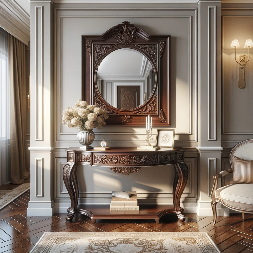 Harmonious Elegance: Crafting a Welcoming Entrance with Console Tables