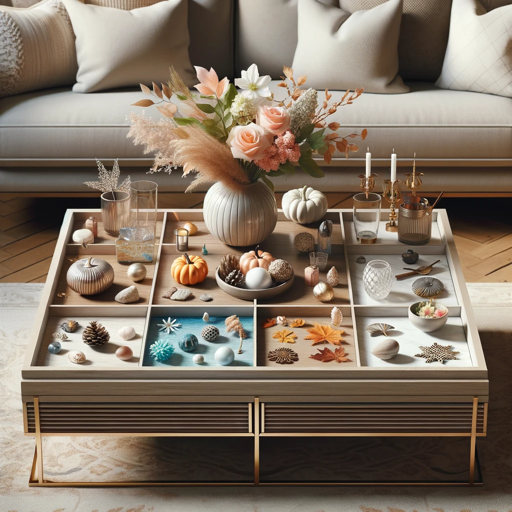 Coffee Table Styling for Different Seasons